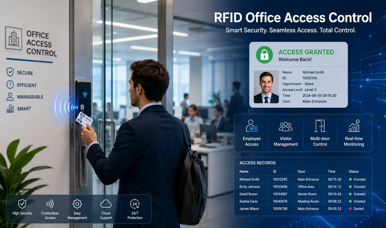 gerenciamento de ferramentas RFID